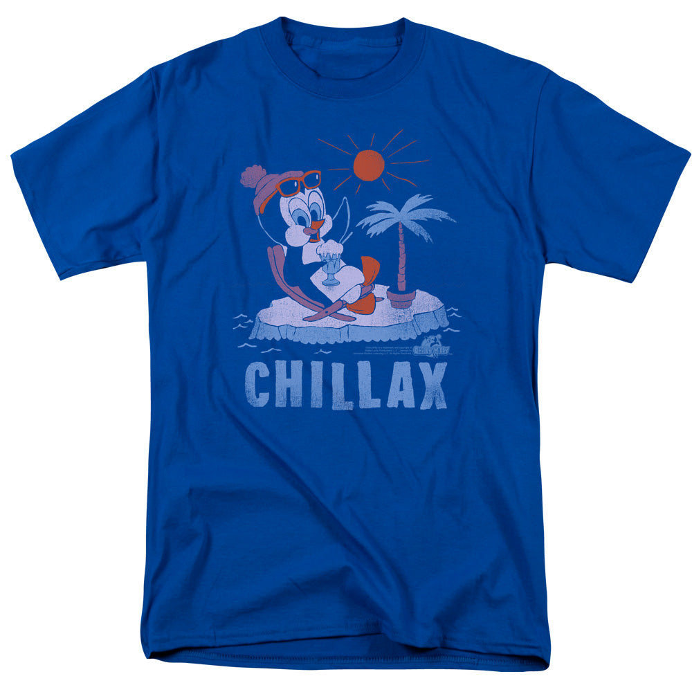 CHILLY WILLY/CHILLAX - S/S ADULT 18/1 - ROYAL BLUE