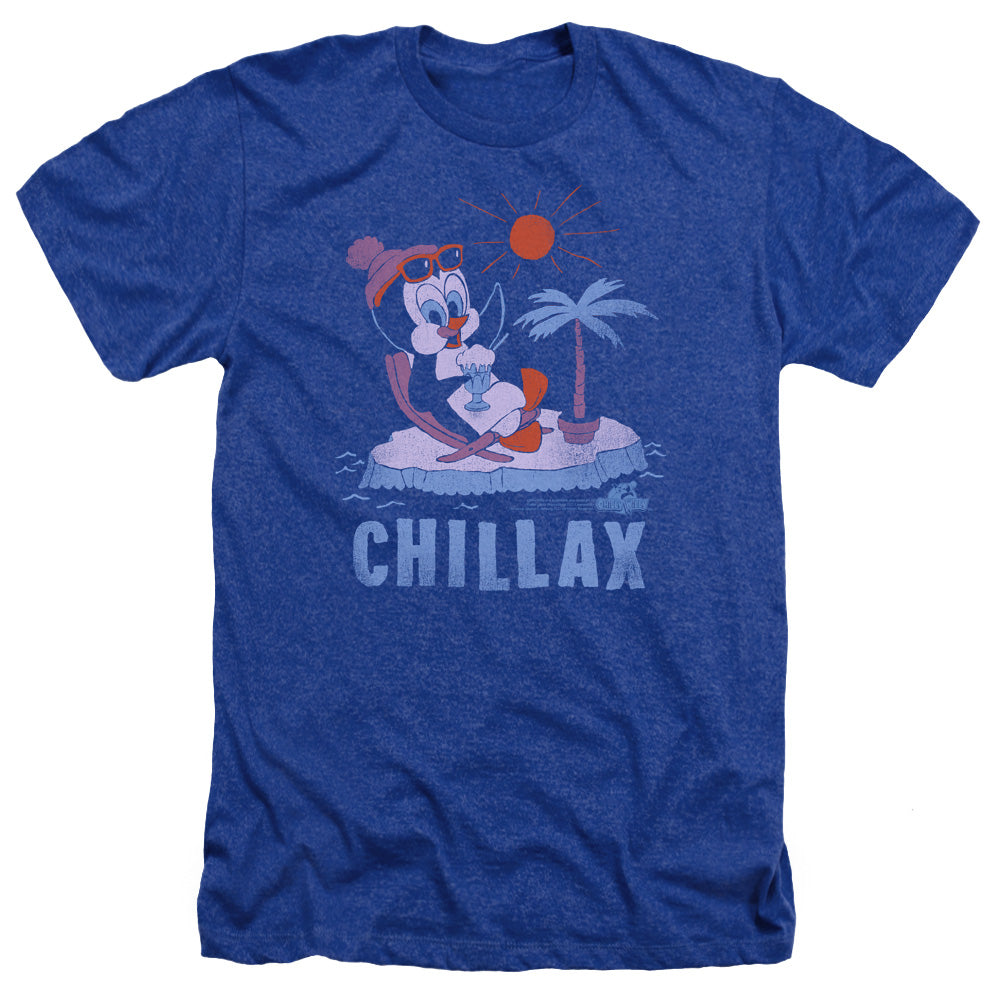 CHILLY WILLY/CHILLAX - ADULT HEATHER - ROYAL BLUE