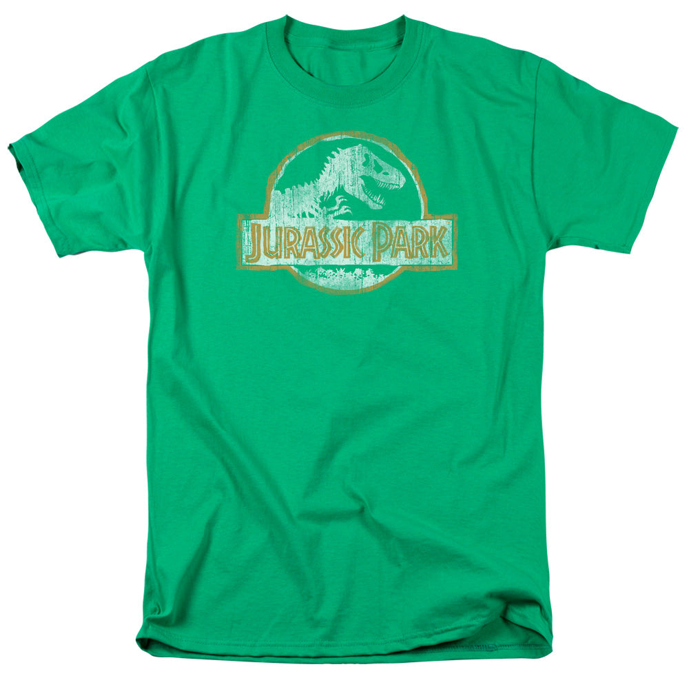 JURASSIC PARK/JP ORANGE - S/S ADULT 18/1  -  KELLY GREEN