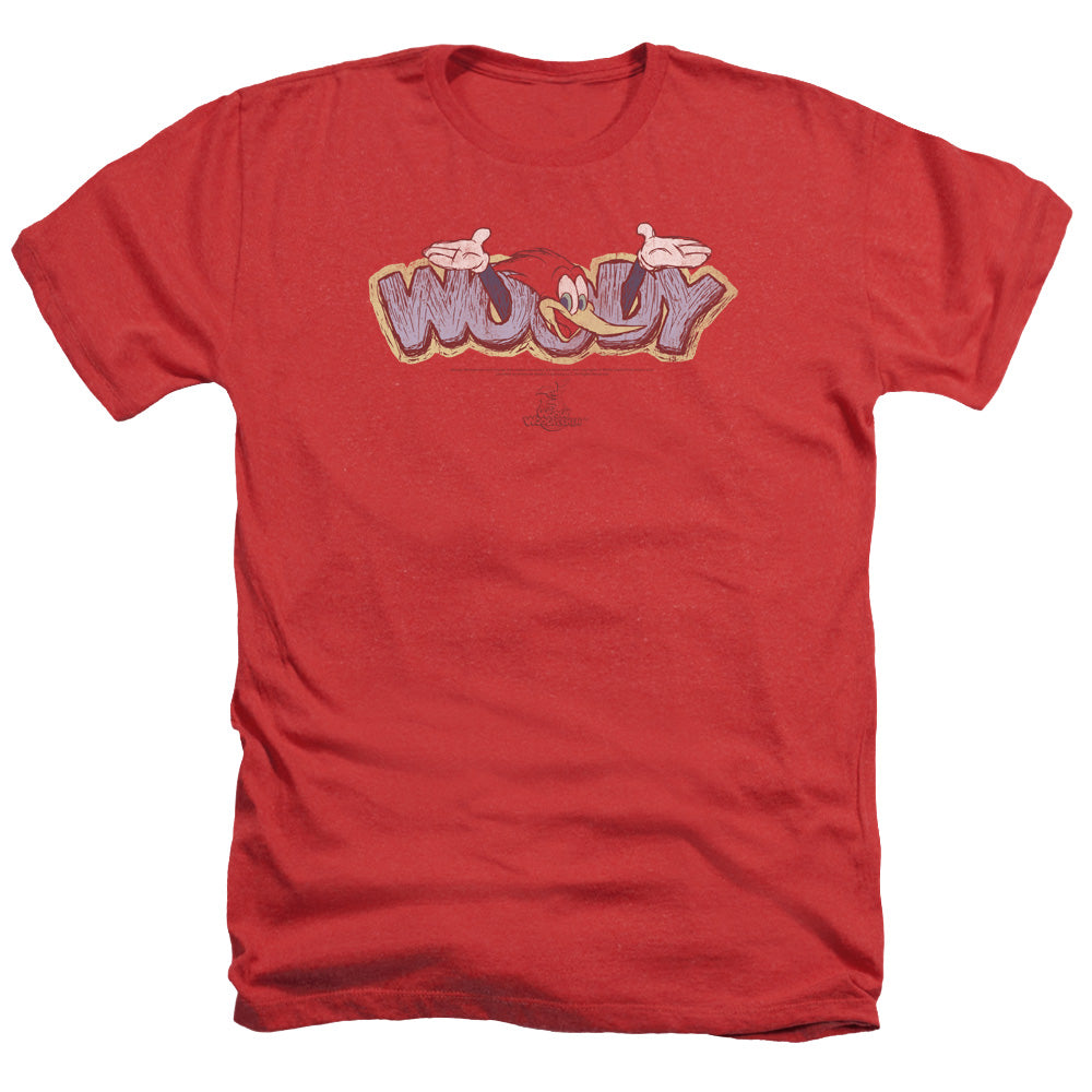 WOODY WOODPECKER/SKETCHY BIRD - ADULT HEATHER - RED