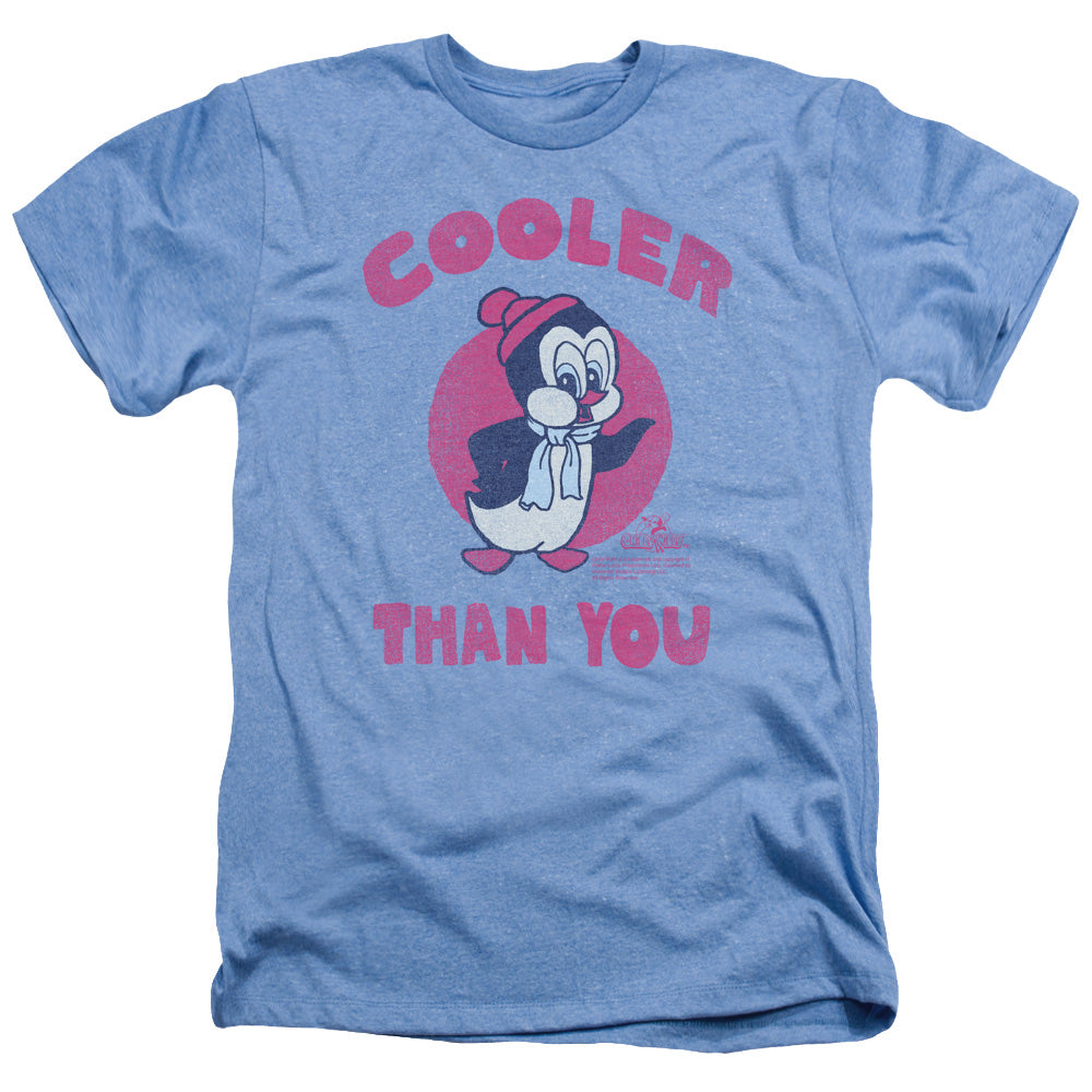 CHILLY WILLY/COOLER THAN YOU - ADULT HEATHER - LIGHT BLUE