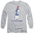 CHILLY WILLY/U COLD BRO - L/S ADULT 18/1 - SILVER