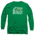 CHILLY WILLY/COOL STORY - L/S ADULT 18/1 - KELLY GREEN