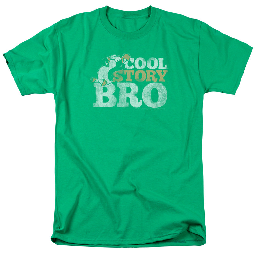 CHILLY WILLY/COOL STORY - S/S ADULT 18/1 - KELLY GREEN
