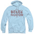 ET/BE GOOD - ADULT PULLOVER HOODIE - LIGHT BLUE - 2X  LIGHT BLUE