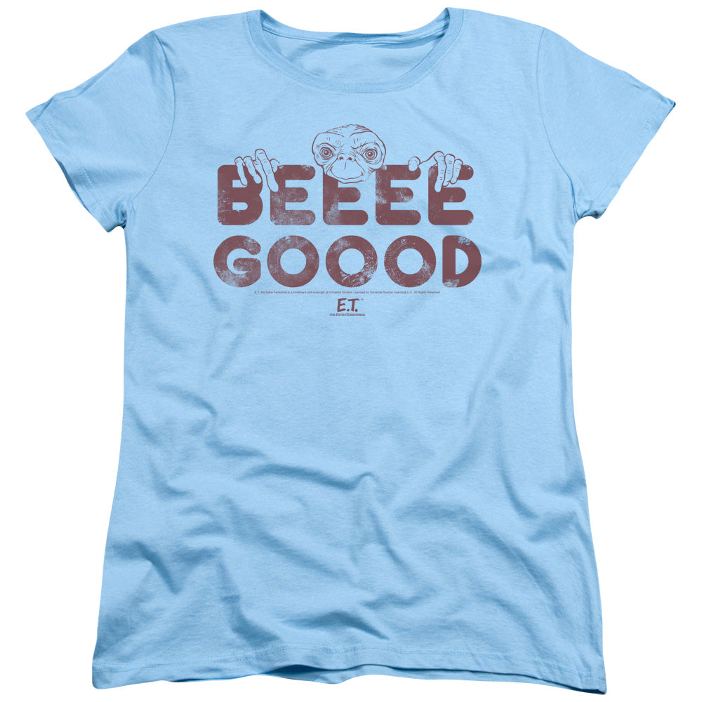 ET/BE GOOD - S/S WOMENS TEE - LIGHT BLUE