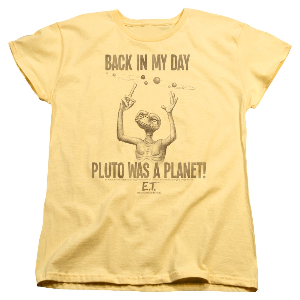 ET/IN MY DAY - S/S WOMENS TEE - BANANA
