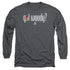 WOODY WOODPECKER/GOT WOODY - L/S ADULT 18/1 - CHARCOAL