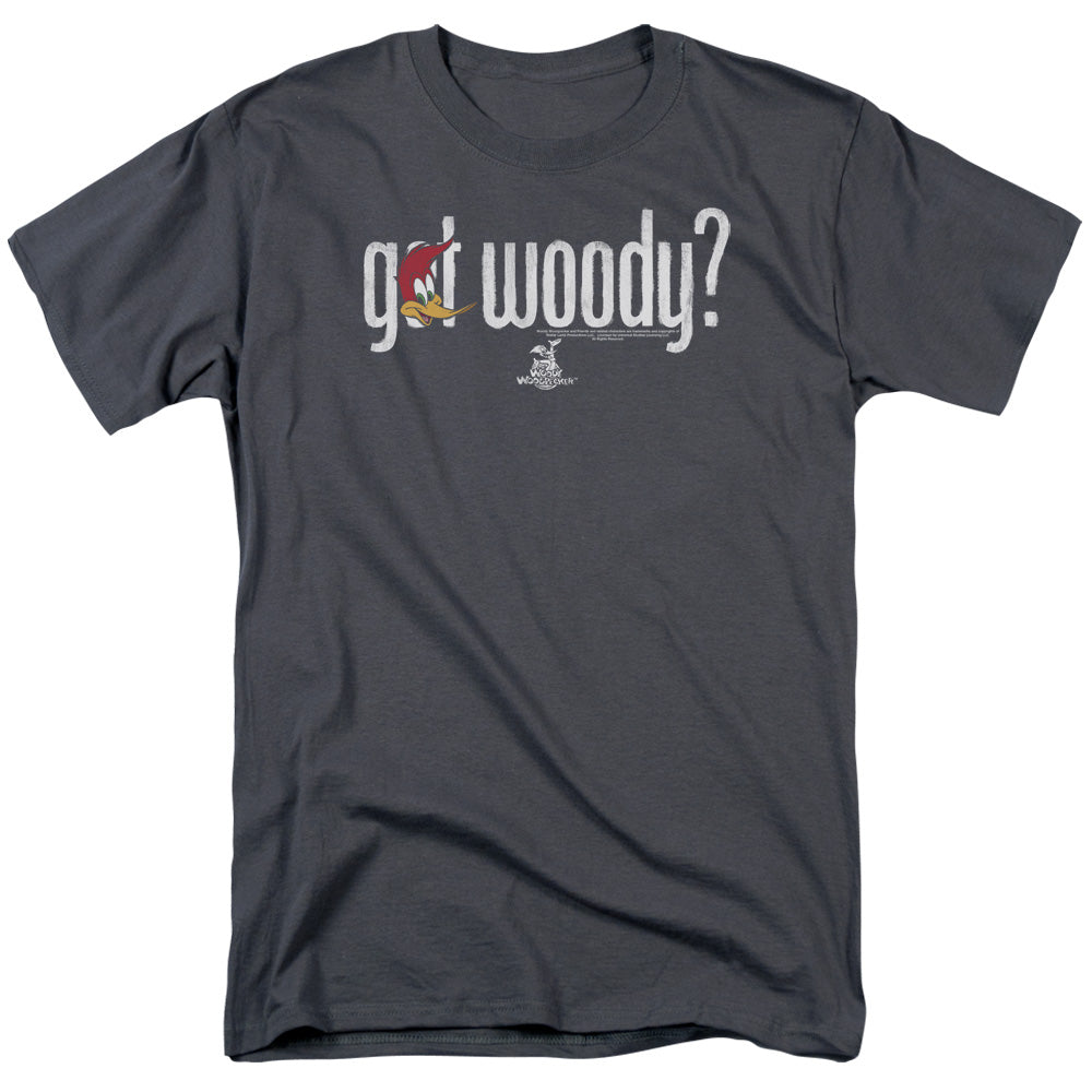WOODY WOODPECKER/GOT WOODY - S/S ADULT 18/1 - CHARCOAL