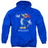 WOODY WOODPECKER/HASHTAG WOODY - ADULT PULLOVER HOODIE - ROYAL BLUE