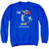 WOODY WOODPECKER/HASHTAG WOODY - ADULT CREWNECK SWEATSHIRT - ROYAL BLUE