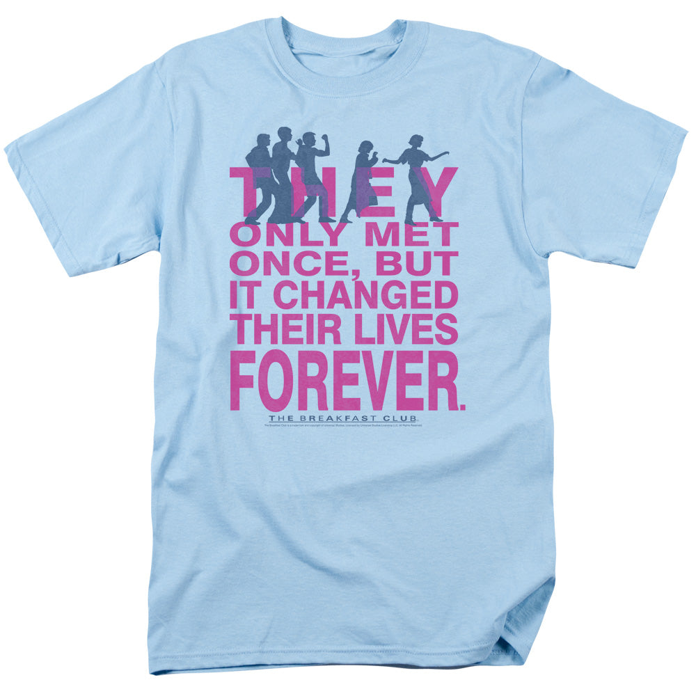 BREAKFAST CLUB/FOREVER - S/S ADULT 18/1 - LIGHT BLUE