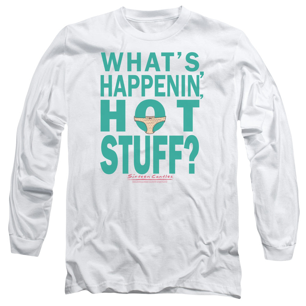 BREAKFAST CLUB/WHATS HAPPENIN - L/S ADULT 18/1 - WHITE