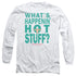 BREAKFAST CLUB/WHATS HAPPENIN - L/S ADULT 18/1 - WHITE