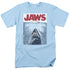 JAWS/GRAPHIC POSTER - S/S ADULT 18/1 - LIGHT BLUE