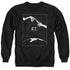 ET/SIMPLE POSTER - ADULT CREWNECK SWEATSHIRT - BLACK