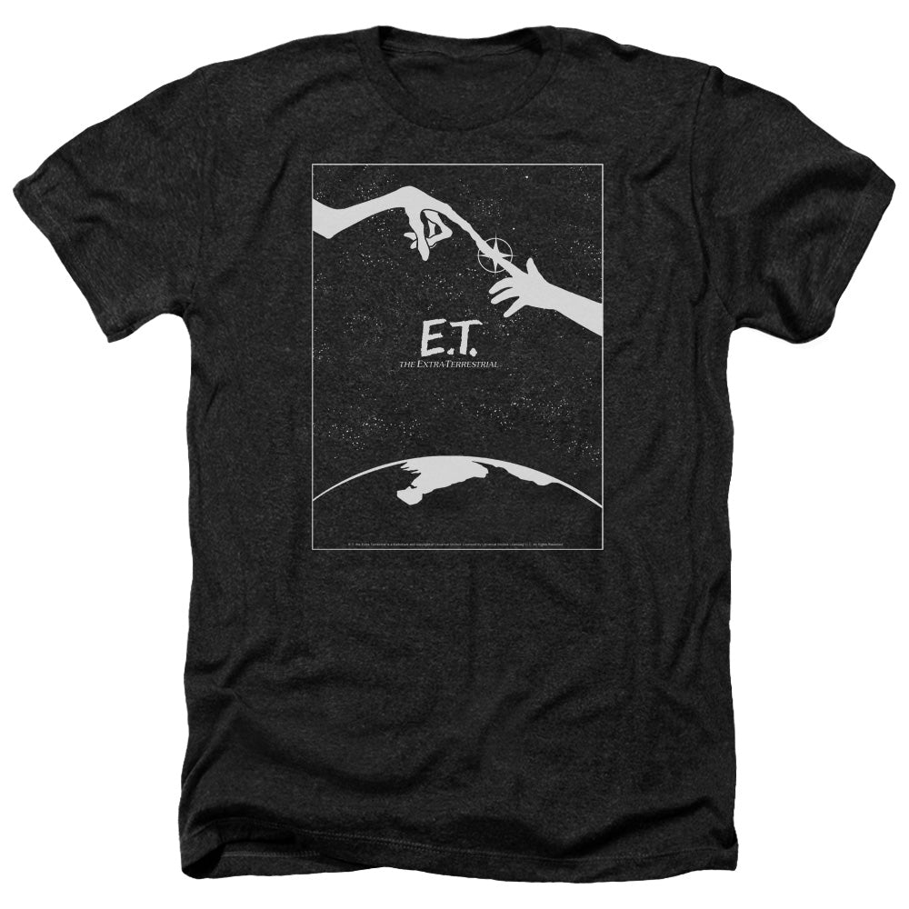 ET/SIMPLE POSTER - ADULT HEATHER - BLACK