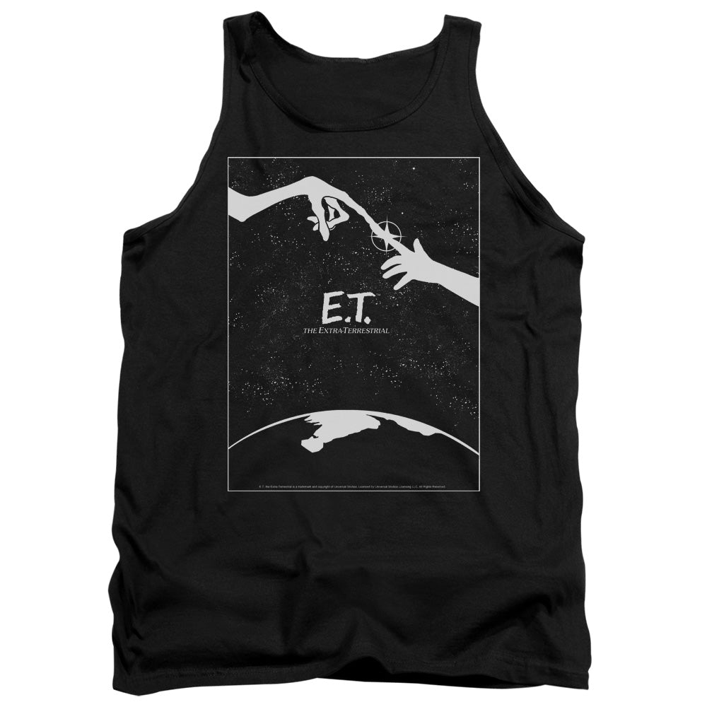 ET/SIMPLE POSTER - ADULT TANK - BLACK