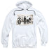 BREAKFAST CLUB/MUGS - ADULT PULLOVER HOODIE - WHITE - 2X  WHITE