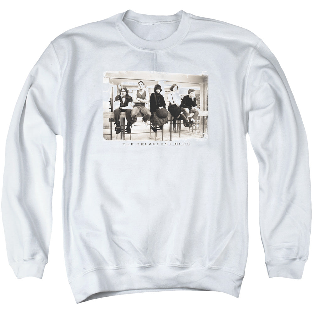 BREAKFAST CLUB/MUGS - ADULT CREWNECK SWEATSHIRT - WHITE
