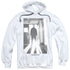 HALLOWEEN II/MONSTER - ADULT PULLOVER HOODIE - WHITE