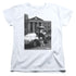 BACK TO THE FUTURE II/EINSTEIN - S/S WOMENS TEE - WHITE