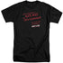 THEY LIVE/CHEW BUBBLEGUM - S/S ADULT TALL 18/1 - BLACK