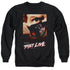THEY LIVE/POSTER - ADULT CREWNECK SWEATSHIRT - BLACK