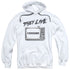 THEY LIVE/CONSUME - ADULT PULLOVER HOODIE - WHITE