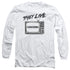 THEY LIVE/CONSUME - L/S ADULT 18/1 - WHITE