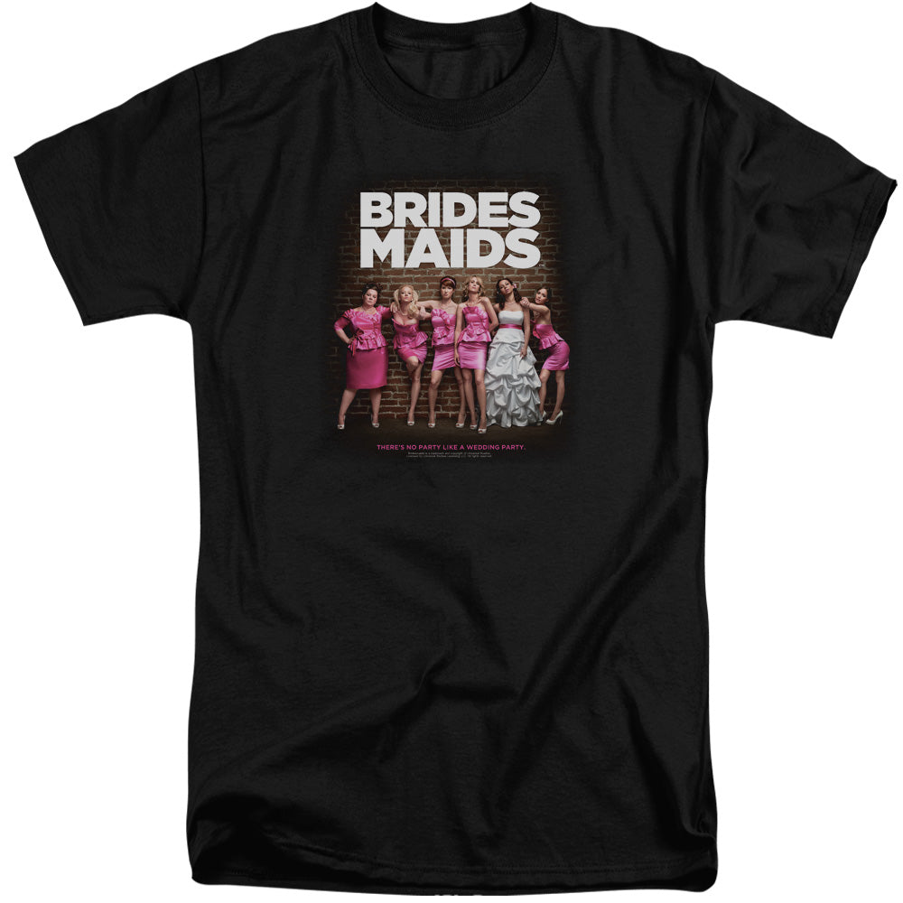 BRIDESMAIDS/POSTER - S/S ADULT TALL 18/1 - BLACK