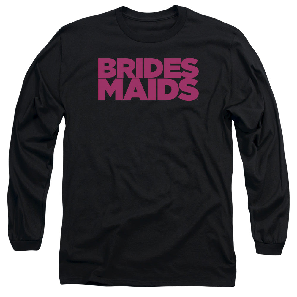 BRIDESMAIDS/LOGO - L/S ADULT 18/1 - BLACK