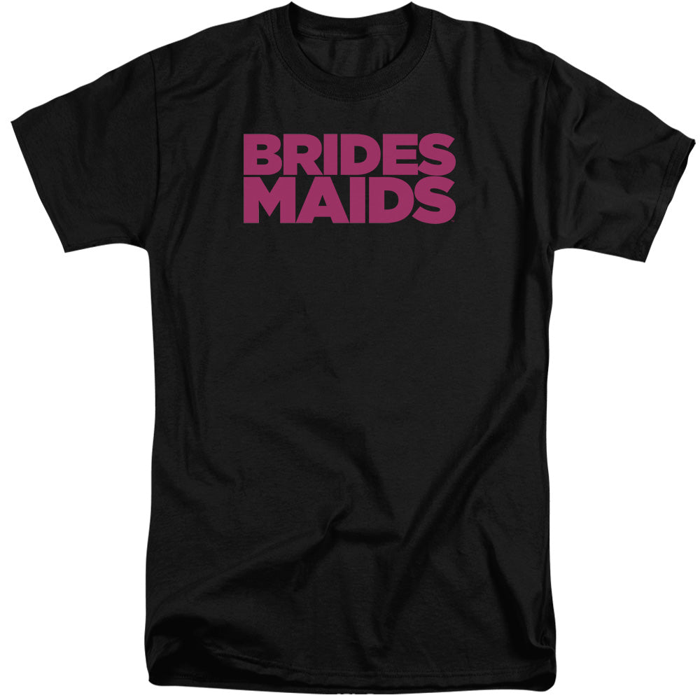 BRIDESMAIDS/LOGO - S/S ADULT TALL 18/1 - BLACK