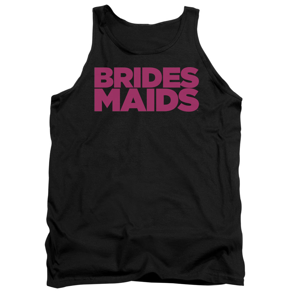 BRIDESMAIDS/LOGO - ADULT TANK - BLACK