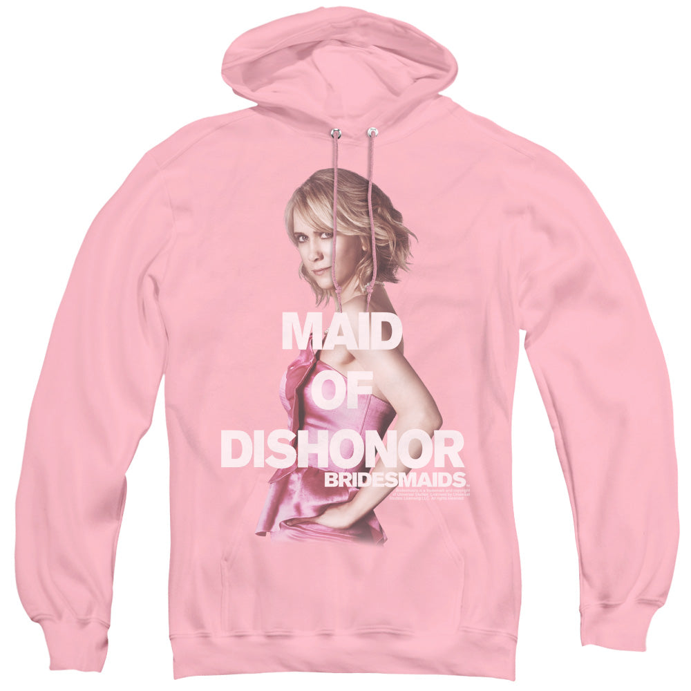 BRIDESMAIDS/MAID OF DISHONOR - ADULT PULLOVER HOODIE - PINK - 2X  PINK
