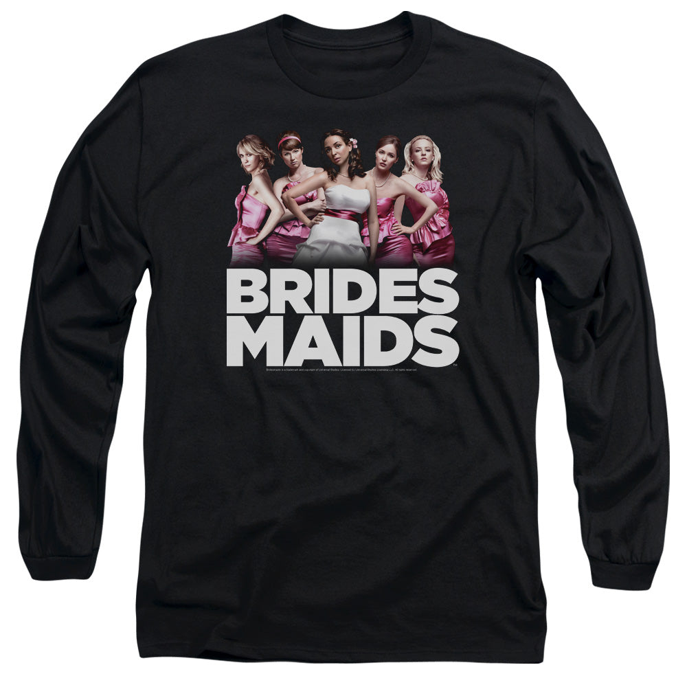 BRIDESMAIDS/MAIDS - L/S ADULT 18/1 - BLACK