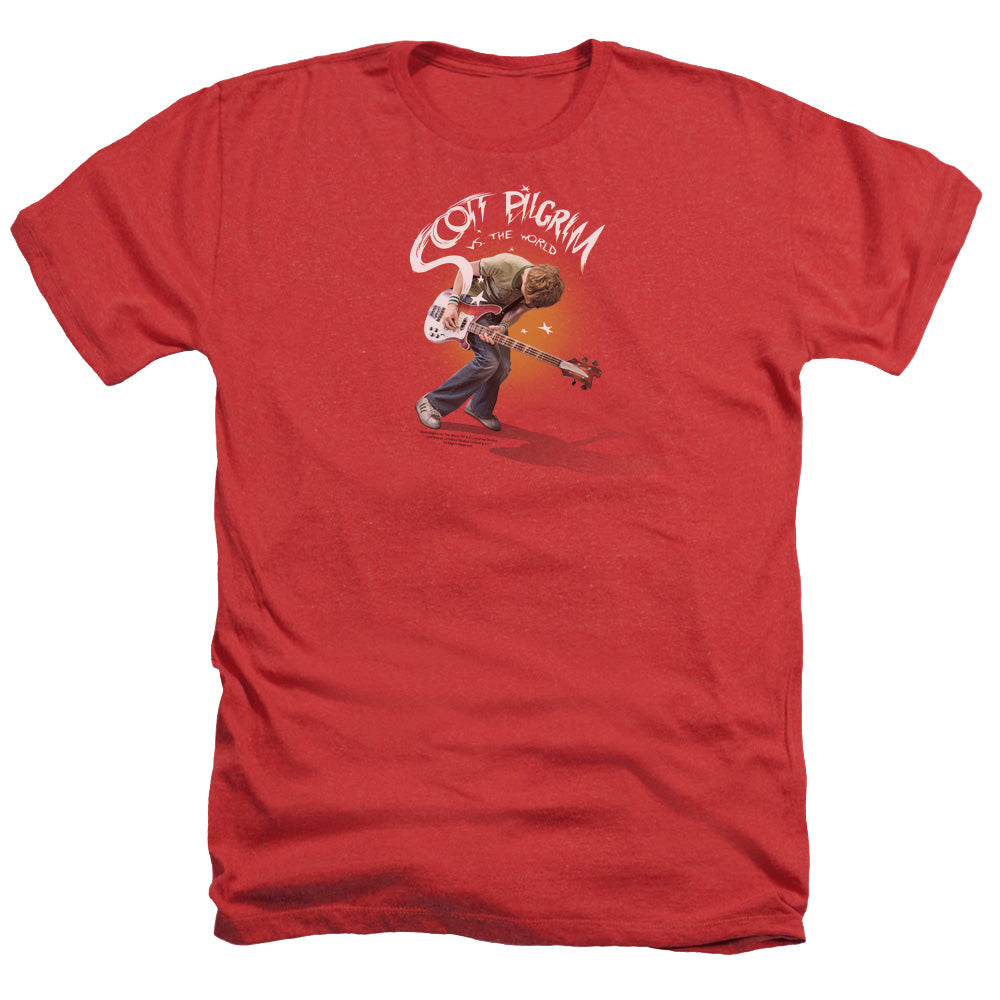 SCOTT PILGRIM/SCOTT POSTER - ADULT HEATHER - RED