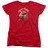SCOTT PILGRIM/SCOTT POSTER - S/S WOMENS TEE - RED