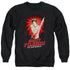 SCOTT PILGRIM/SUPER SWORD - ADULT CREWNECK SWEATSHIRT - BLACK