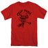 SCOTT PILGRIM/ROCKIN - S/S ADULT 18/1 - RED