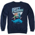 SCOTT PILGRIM/LOVERS - ADULT CREWNECK SWEATSHIRT - NAVY