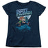 SCOTT PILGRIM/LOVERS - S/S WOMENS TEE - NAVY