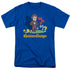 CURIOUS GEORGE/WHO ME - S/S ADULT 18/1 - ROYAL BLUE