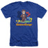 CURIOUS GEORGE/WHO ME - ADULT HEATHER - ROYAL BLUE