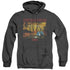 SCARFACE/A DOG DAY - ADULT HEATHER HOODIE - BLACK
