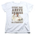 SCARFACE/ABOVE GROUND - S/S WOMENS TEE - WHITE