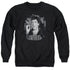 SCARFACE/SMOKEY SCAR - ADULT CREWNECK SWEATSHIRT - BLACK