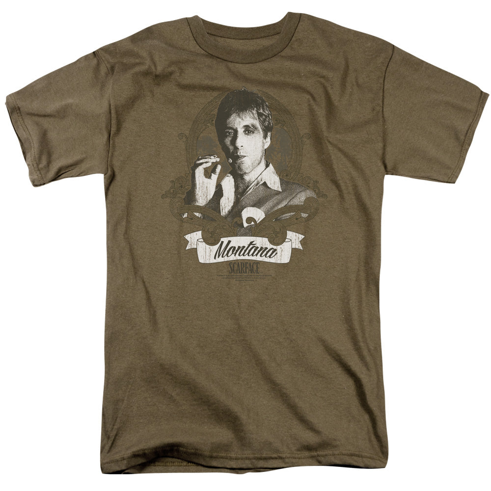 SCARFACE/MONTANA - S/S ADULT 18/1 - SAFARI GREEN