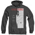 SCARFACE/CLASSIC - ADULT HEATHER HOODIE - BLACK