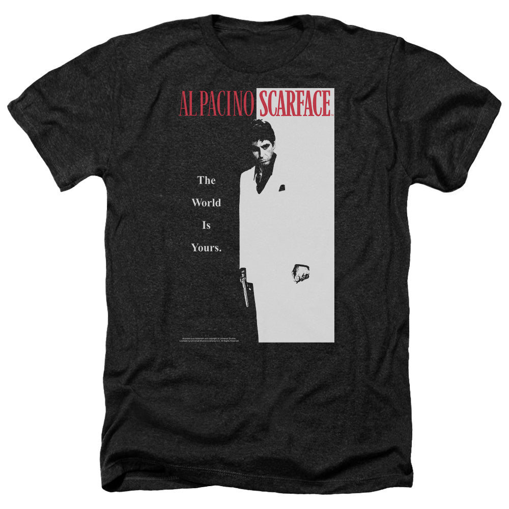 SCARFACE/CLASSIC - ADULT HEATHER - BLACK